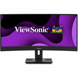 VIEWSONIC 34" Ultra-Wide Qhd 100Hz 5Ms Curved Led Monitor - - (Vg3456C) In Black
