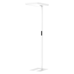 EYELUMIA Led Full Spectrum Floor Lamp, Eye-Caring Standing Light With 10800Lm, 4000K, 120W, Smart Control, for Living Room And Office In White
