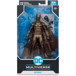 DC Multiverse Batman 1989 7 Inch Action Figure Exclusive - Bronze Batman (Michael Keaton) In Platinum