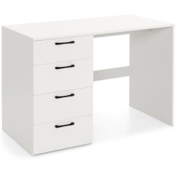SLICKBLUE Desk With 4 Large Drawers, Ideal for Computer Work And Office Organization