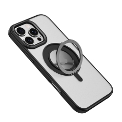 THE WAY Applicable to Iphone16Promax Mobile Phone Case Magnetic Damping Bracket Protective Cover Apple Rotating Fulcrum Shell Bracket, Magnetic