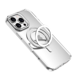 THE WAY Applicable to Iphone16Promax Mobile Phone Case Magnetic Damping Bracket Protective Cover Apple Rotating Fulcrum Shell Bracket, Magnetic