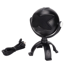 CHSSHA00 USB Desktop Microphone, Portable Streaming Microphone