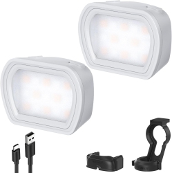 YOULIGHTS Magnetic Auxiliary Light Compatible With Dji Osmo Pocket 3 Gimbal Camera Creator Combo, USB C Rechargeable Mini Led Fill Light