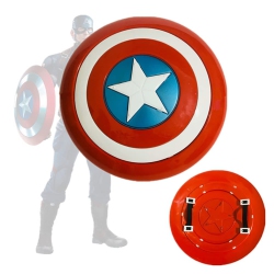 ZKTSRY Captain America Shield, 12 Inch Children's Captain America Shield Cosplay Party Props for Kids Boy