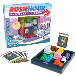 RAVENSBURGER Thinkfun Rush Hour Junior Board Game, Multicolor