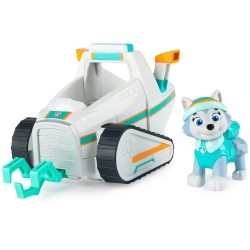 PAW PATROL , Everest’S Snow Plow Vehicle With Collectible Figure, for Kids Aged 3 And Up