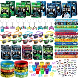 DMIGHT Video Game Party Favors Birthday Supplies for Kids Bags Game On Stuffer Gifts Boys Gamer Party Decorations