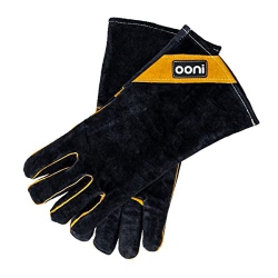 OONI Pizza Oven Gloves - Heat And Fire Resistant, Protective Heat Proof Gloves Perfect for Grill, Fireplace, Barbecue