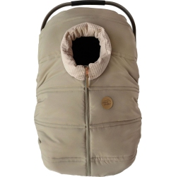 PETIT COULOU Lightweight Cover for Infant Car Seats - Lichen