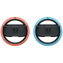 NINTENDO Refurbished (Good) Switch 2 Steering Wheel for Joy-Con 2 - 2 Pack - Blue/red Beeabu2Aa