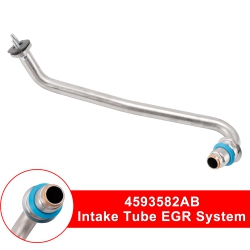 TOPTENG Valve to Intake Tube Egr System for Chrysler 300 3.5L 4593582Ab