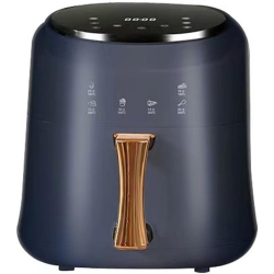 CHSSHA00 Glass Air Fryer, Smart Compact 7.2Qt Air Fryer Small, 1400W, 8 Preset Cooking Functions, 450°F, Touch Screen, Oven Oilless Cooker for Quick