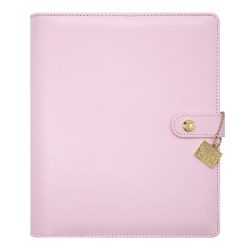 PUKKA PAD , Carpe Diem A5 Planner, Soft Cover Binder \w Weekly, Monthly Undated Inserts In Tabbed Sections, Interior Pockets And Sticker Sheets