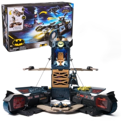 DC Batman, Ultimate Transforming Batmobile Playset, 2-In-1 Playset With Exclusive Figure And Glider, Lights, Sounds, Kids T