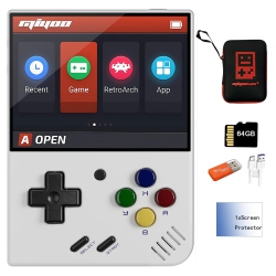 MY STORE Miyoo Mini Plus Handheld Game Console With Dedicated Storage Case 3.5 Inch Portable Retro Video Games Consoles Built-In