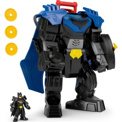 IMAGINEXT Fisher-Price Dc Super Friends Batman Flight Mech With Lights, Sounds Motion & 3-Inch Action Figure, 14.5-Inch