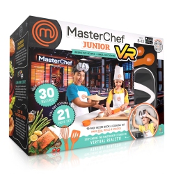 ABACUS BRANDS Vr Masterchef Junior - Virtual Reality Kids Cookbook And Interactive Food Science Learning Activity Set (F