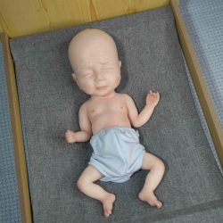 SERENDOLL Lif Doll Lifelike Reborn Baby Doll Full Soft Silicone Reborn Toddlers Soft Cloth Body Dolls That Look Real, Gifts for Ne