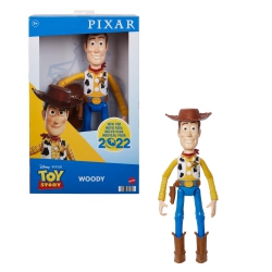MATTEL Disney And Pixar Toy Story Large Action Figure, Posable Woody Collectible Toy In Signature Sheriff Look With Remo