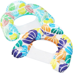 ANNIL ?2 Pack? Inflatable Pool Floaties Lounger, Water Leisure Inflatable Floating Chair With Pool Floating Tube Armchair
