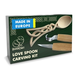 BEAVERCRAFT , Wood Whittling Kit for Beginners Diy04 - Spoon Carving Kit - Wood Carving Whittling Hobby Kit for Adults An