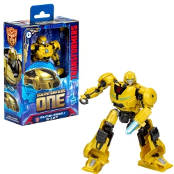 TRANSFORMERS : One Prime Changer Bumblebee (B-127) 5-Inch Robot Action Figure, Interactive Toys for Boys And Girls Ages 6