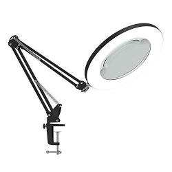 HOKONE Lighting Led 5X Magnifying Lamp With Clamp 360