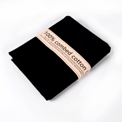 WAFASSZD 5 Yard Cotton Fabric, Natural Cotton Poplin Fabric By The Yard, Fabric, 59 Inches Wide 100% Cotton Fabric, Soft In Black