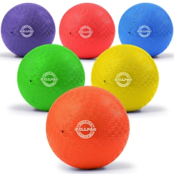 BALLFUN Dodgeballs Playground Balls 8.5Inch, Dodge Ball Set for Kids & Adults, Bouncing Balls Kickballs Handball for Out