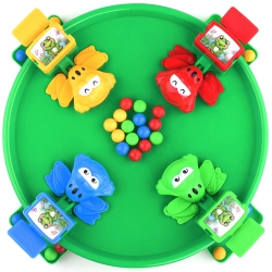 BAMBIYA Hungry Frogs Family Board Game