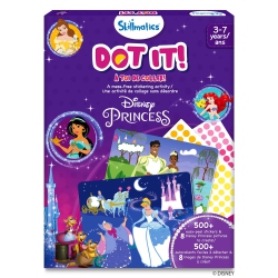 SKILLMATICS Dot It Sticker Art Activity - Disney Princess, Mess-Free Fun for Kids, 500+ Stickers, Scapbooking Craft Kits