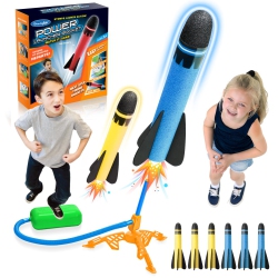 NOTIQUE Toys for 3-12 Year Old Boys, Chimmy Rocket Kit Outdoor Toys for Kids 3-12 Rocket Set Birthday Gifts for Girls Age 3-12 O