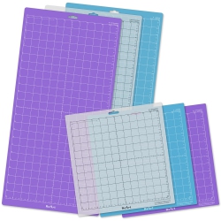 REART Cutting Mat Variety 6 Packs for Silhouette Cameo 4/3/2/1 - Strong, Standard, Light Grip, 12In X 12In X 3 Packs, 12