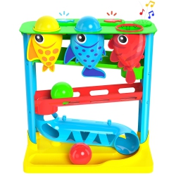 MOVE2PLAY , Feed The Fish | Interactive Baby & Toddler Toy | 1, 2+ Year Old Birthday Present | Boys & Girls Baby Ages 6