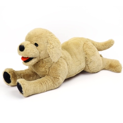 LOTFANCY 21" Dog Stuffed Animals Plush, Soft Cuddly Golden Retriever Plush Toys, Large Stuffed Dog, Puppy Dog Stuffed A