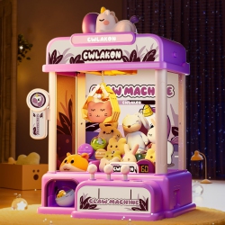 CWLAKON Claw Machine for Kids Adults With Sound, Unicorns Toys for Girls Age 3+, Arcade Games Mini Vending Machine With