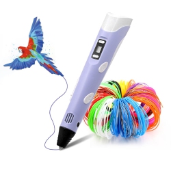 LIHUACHEN 3D Pen With 265 Feet 27 Colors Pla Filament Refills, 3D Printing Pen Compatible Pla & Abs, Creativeink Toys, Perf