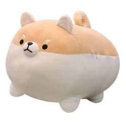 AUSPICIOUS BEGINNING Stuffed Animal Shiba Inu Plush Toy Anime Corgi Kawaii Plush Dog Soft Pillow, Plush Toy Gifts for Bo