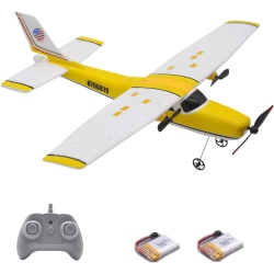 LBKR TECH Rc Plane, Remote Control Airplane Ready to Fly, Rc Airplane Built In 6 Axis Gyro, Remote Control Plane for Kids, B