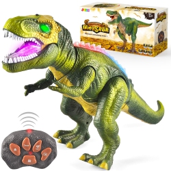 JOYIN Robot Dinosaur Toy for Kids Boys 3+ Big T Rex Dinosaur Toy With Light And Realistic Roaring Sound, Walking & Danci