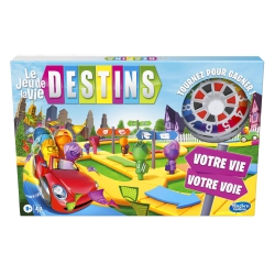 HASBRO The Game Of Life Game, Family Board Game for 2-4 Players, Indoor Game for Kids Ages 8 And Up, Pegs Come In 6 Colo