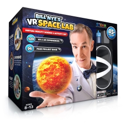 ABACUS BRANDS Bill Nye's Vr Space Lab - Virtual Reality Kids Science Kit, Book And Interactive Learning Activity Set (Fu