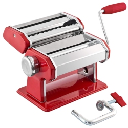 GOURMEX Stainless Steel Manual Pasta Maker Machine | With Adjustable Thickness Settings | Perfect for Professional Homem