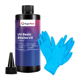 MAGIC RESIN | 1000 Ml (1000G) | Uv Resin for Crafting | Crystal Clear, Fast Curing And Non-Yellowing | Perfect for Jewel