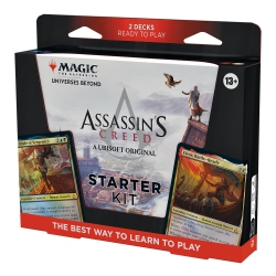 MAGIC: THE GATHERING - Assassin's Creed - Starter Pack | Learn Magic With 2 Assassin's Creed Theme Decks | Trading Card