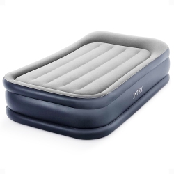INTEX Dura Beam Deluxe Pillow Bed With Built In Pump, Twin