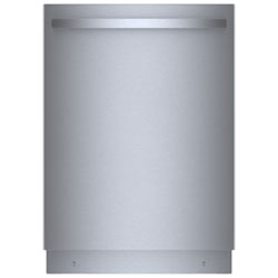 Bosch 800 Series 24" 42dB Built-In Dishwasher with Stainless Steel Tub & Third Rack (SHX78CC5UC) - SS