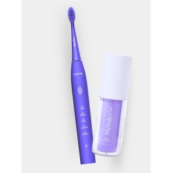 MYSMILE Essential Sonic Toothbrush + Toothpaste Bundle In Purple