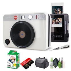 LEICA Sofort 2 Hybrid Instant And Digital Camera + Instant Film 20 Sheets In White